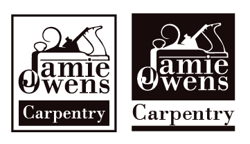 Logo Design by Zura Samushia for Jamie Owens Carpentry | Design #9946831