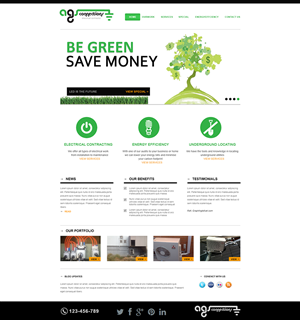 Wordpress Design by hetal patel for AGS Connections | Design: #2535805