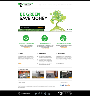 Wordpress Design by hetal patel for AGS Connections | Design: #2540135