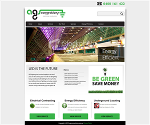 Wordpress Design by Art Dreamz for AGS Connections | Design: #2159863