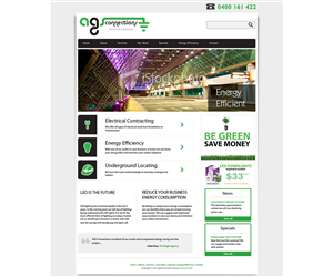 Wordpress Design by Art Dreamz for AGS Connections | Design: #2169224
