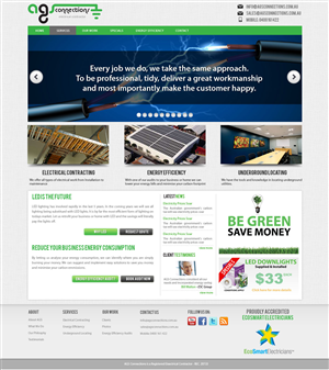Wordpress Design by Christians Playground for AGS Connections | Design: #2208650