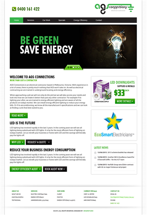Wordpress Design by Expert Designer for AGS Connections | Design #2176291