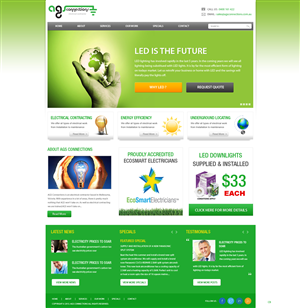 Wordpress Design by pb for AGS Connections | Design: #2160902