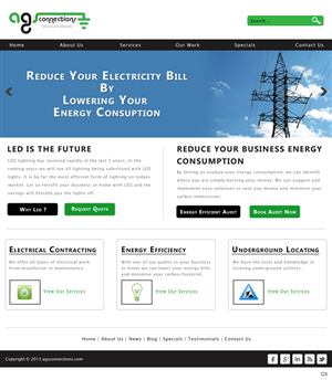 Wordpress Design by pb for AGS Connections | Design: #2167780