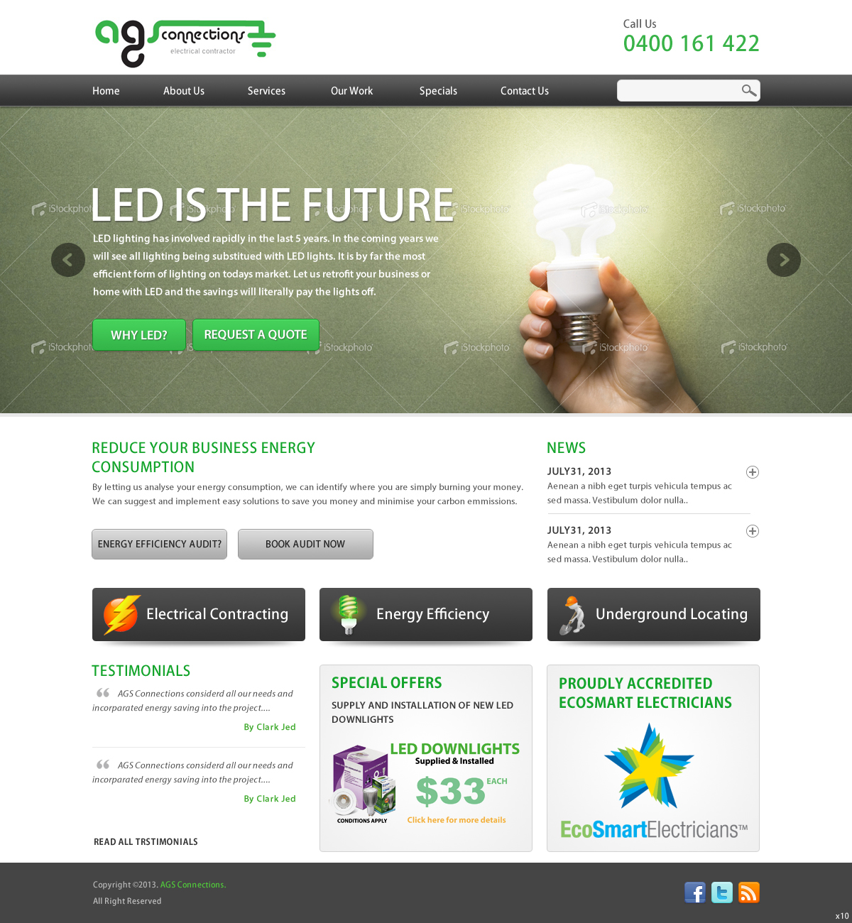 Wordpress Design by pb for AGS Connections | Design #2167782