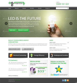 Wordpress Design by pb for AGS Connections | Design: #2167782