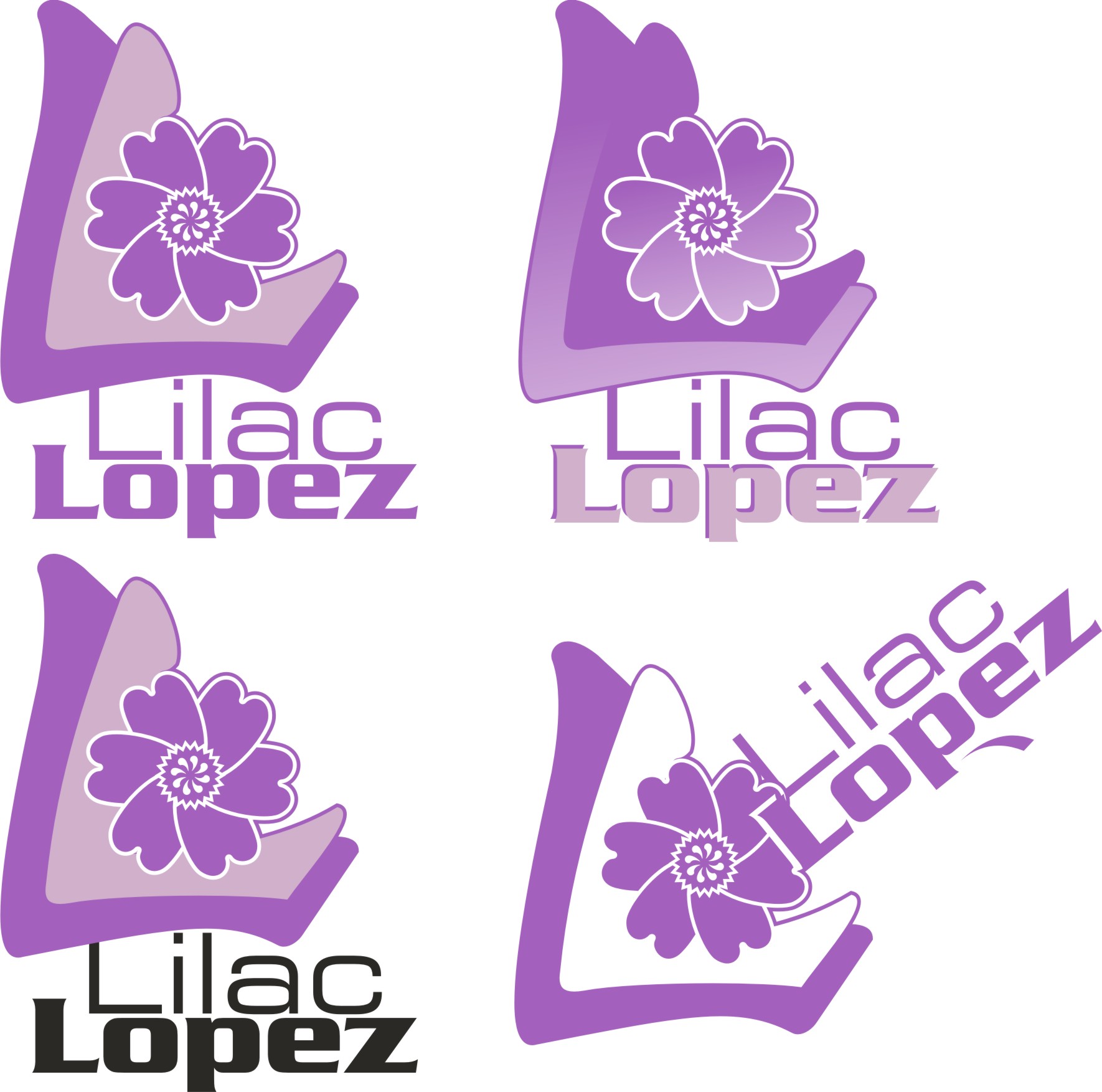 Logo Design by Labdesigns for Lilac Lopez Co. | Design #18971