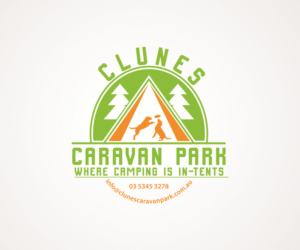 Clunes Caravan Park, Where camping is in-tents, 03 5345 3278, info@clunescaravanpark.com.au | Logo Design by GenArt