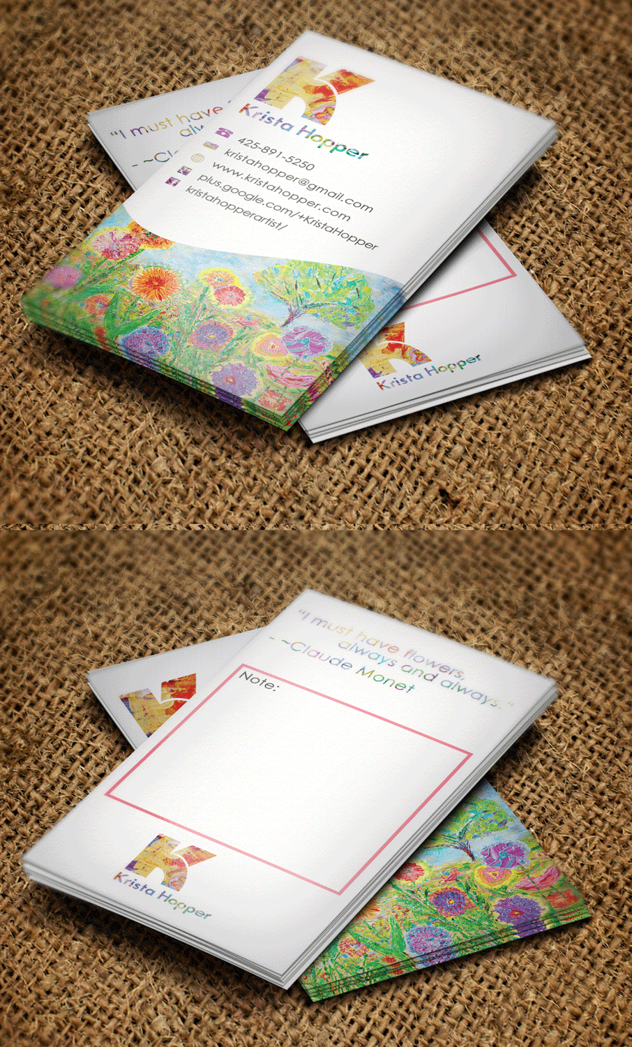 Diseño de Tarjeta de Presentación por Riz' para este proyecto | Diseño #9935337