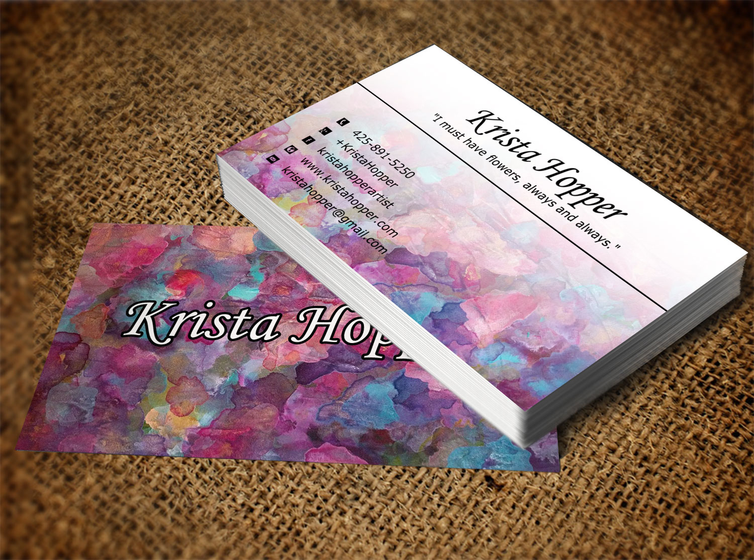 Diseño de Tarjeta de Presentación por Lanka Ama para este proyecto | Diseño #9938729