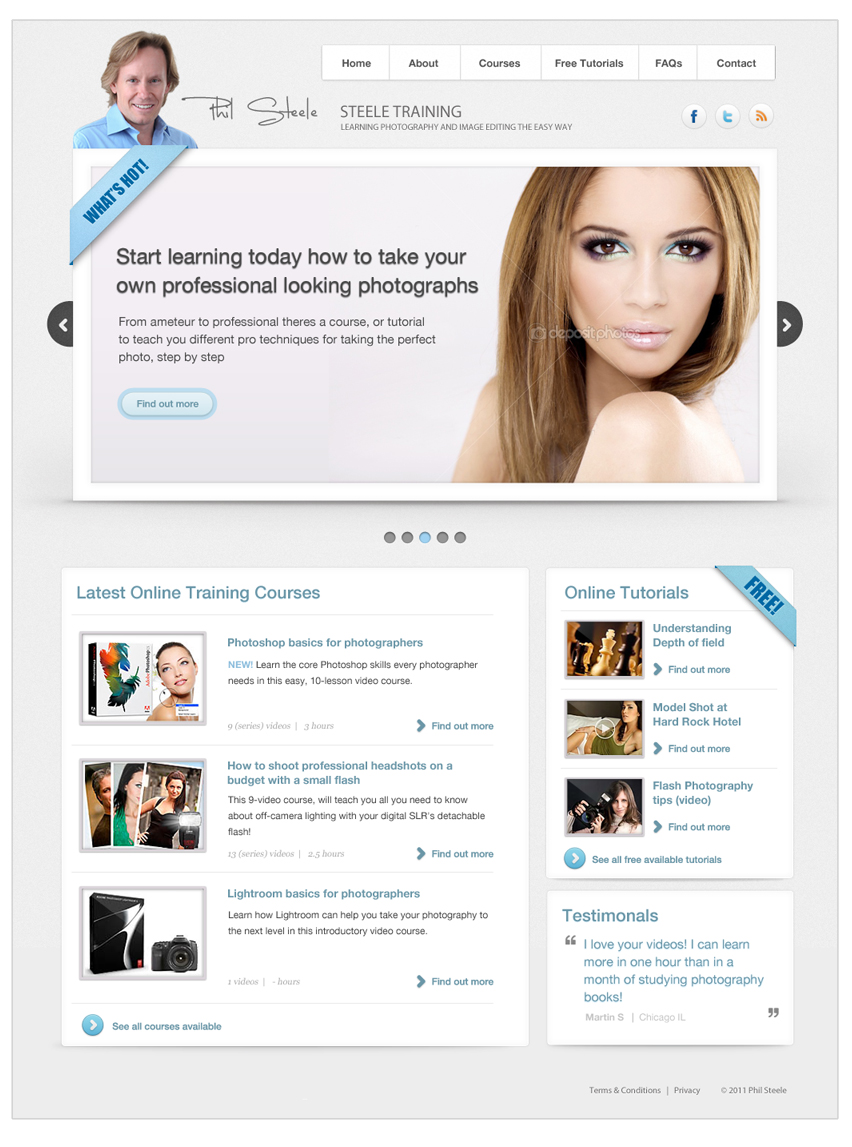 Web Design by Papersky for this project | Design #437515