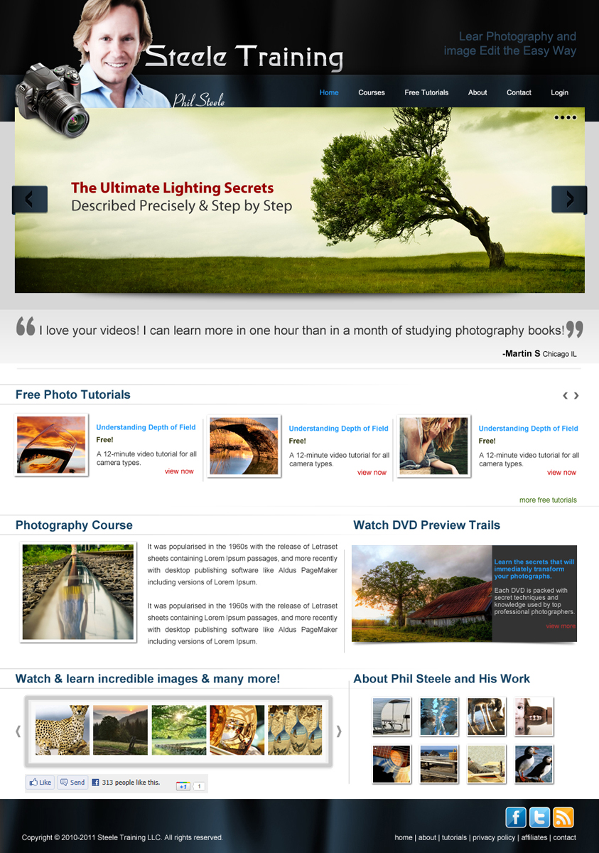 Web Design by pb for this project | Design #434485