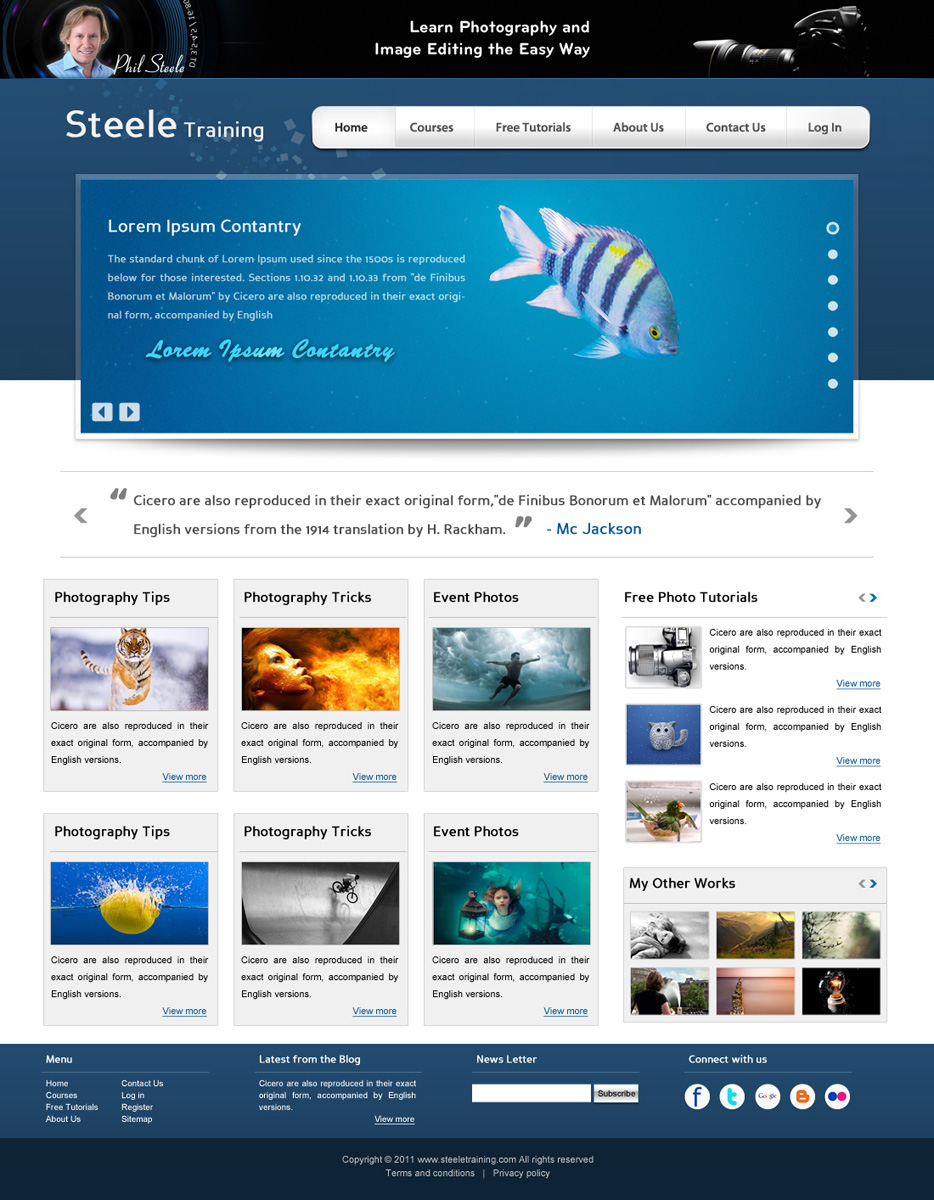 Web Design by pb for this project | Design #434486