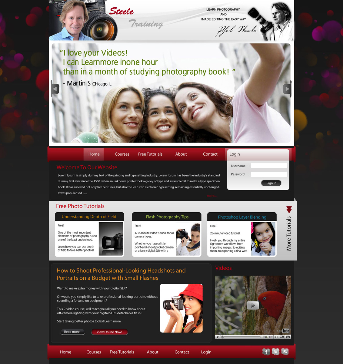 Web Design by pb for this project | Design #434912