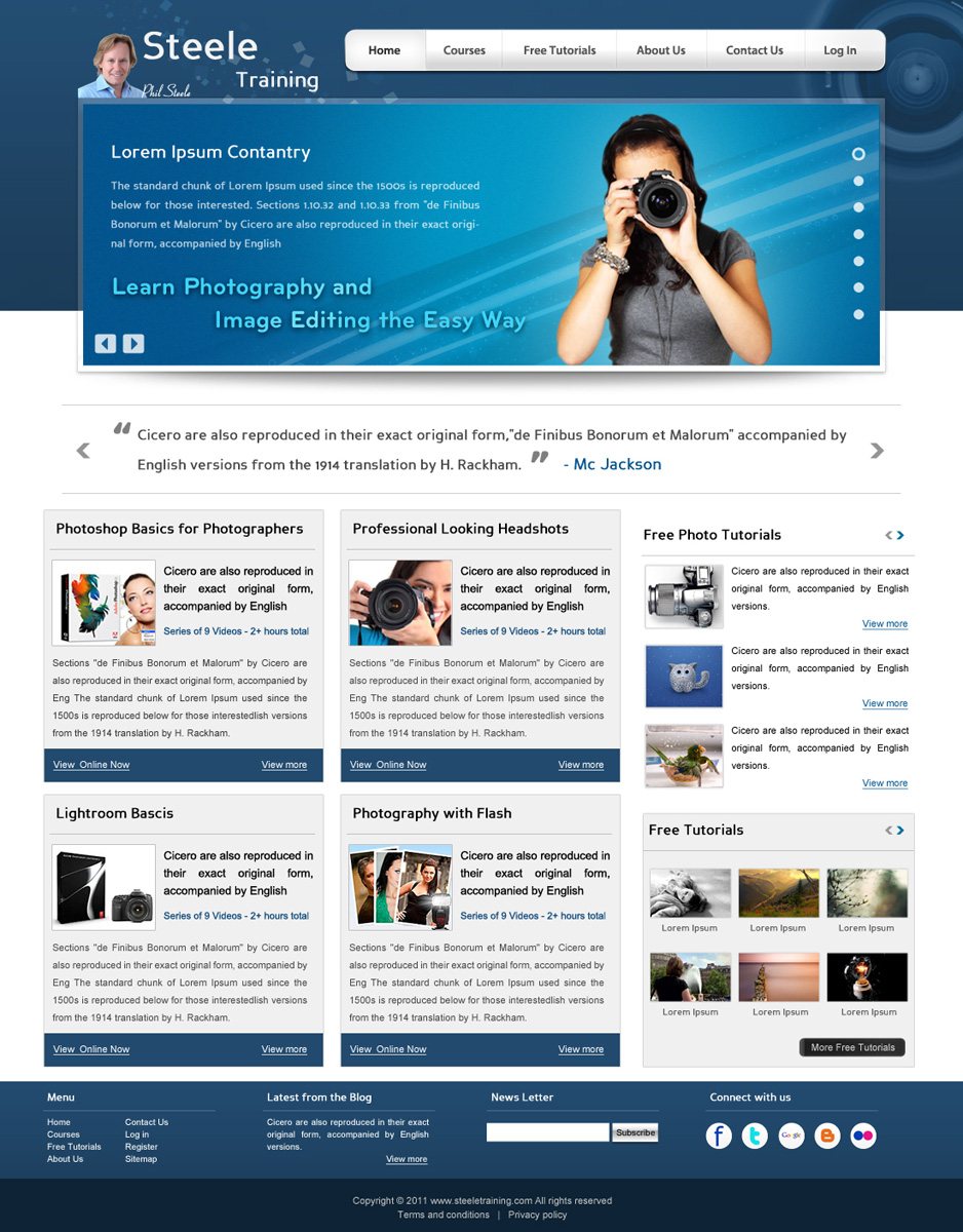 Web Design by pb for this project | Design #438205