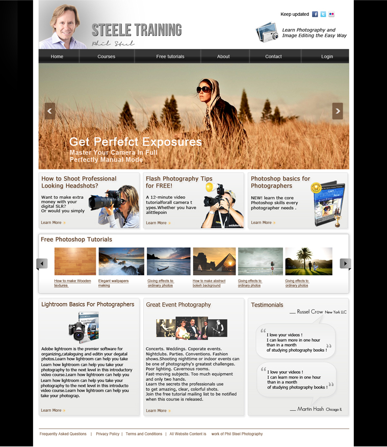 Web Design by OM for this project | Design #441620
