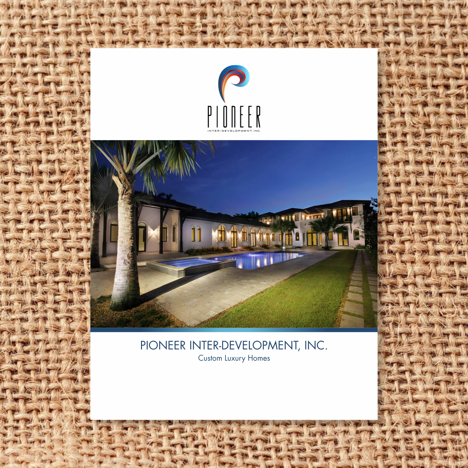 Diseño de Catálogo por barinix para Pioneer Inter-Development, Inc.  | Diseño #9930398