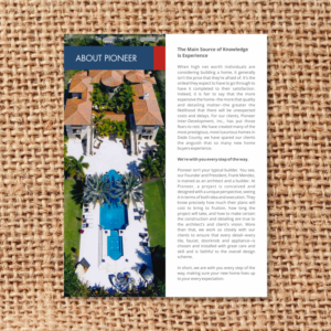 Design de Catalogue par barinix pour Pioneer Inter-Development, Inc.  | Design : #9930400
