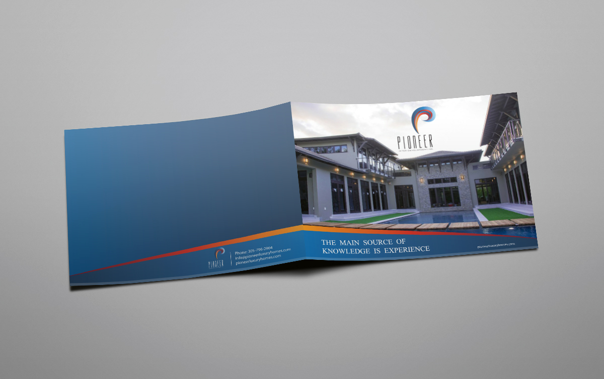 Diseño de Catálogo por nafizrahat para Pioneer Inter-Development, Inc.  | Diseño #9977339