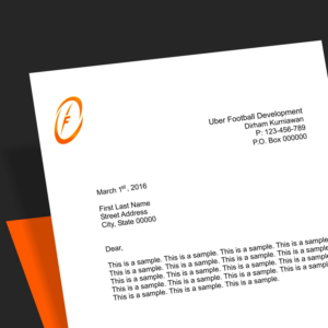 Logo Design by hamkur for Uber Football | Design: #10093949