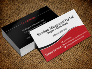 Diseño de Tarjeta de Presentación por Lanka Ama para EVERSHAM MANAGEMENT PL | Diseño: #9938631