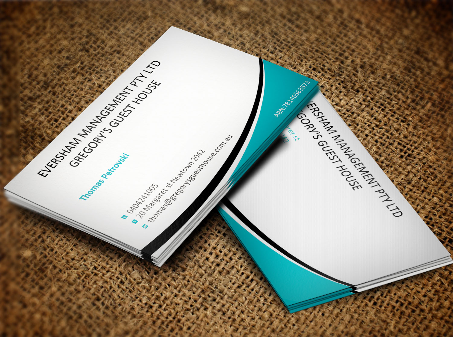 Diseño de Tarjeta de Presentación por Lanka Ama para EVERSHAM MANAGEMENT PL | Diseño #9938651