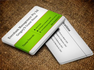 Diseño de Tarjeta de Presentación por Lanka Ama para EVERSHAM MANAGEMENT PL | Diseño: #9938652