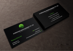 Business Card Design by Creations Box 2015 for EVERSHAM MANAGEMENT PL | Design: #9938747
