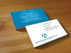 Business Card Design by Creations Box 2015 for EVERSHAM MANAGEMENT PL | Design: #9938760