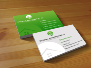 Business Card Design by Creations Box 2015 for EVERSHAM MANAGEMENT PL | Design: #9938761