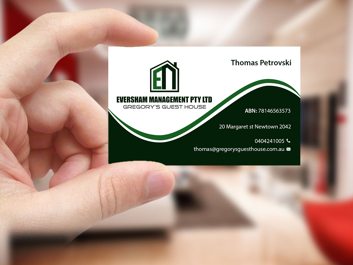Diseño de Tarjeta de Presentación por Creations Box 2015 para EVERSHAM MANAGEMENT PL | Diseño #9938766