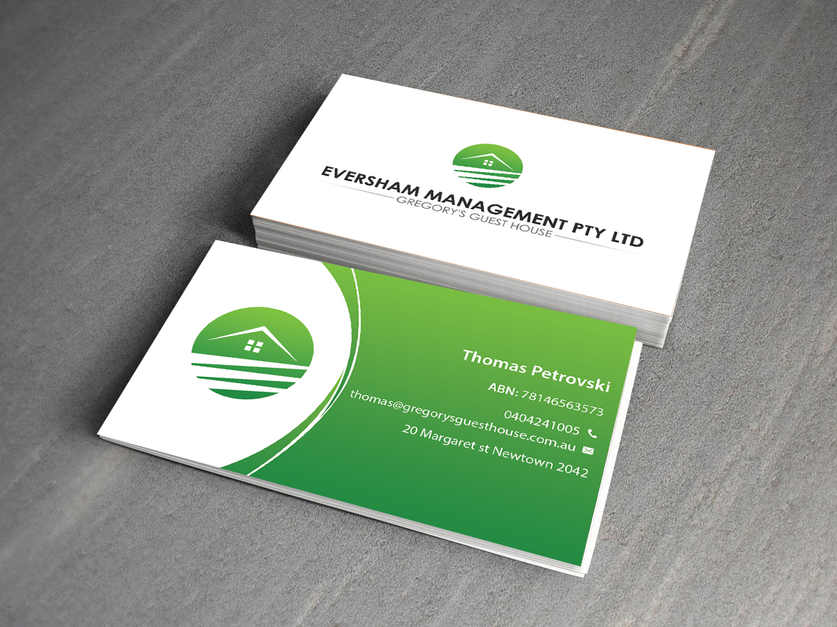 Diseño de Tarjeta de Presentación por Creations Box 2015 para EVERSHAM MANAGEMENT PL | Diseño #9938825