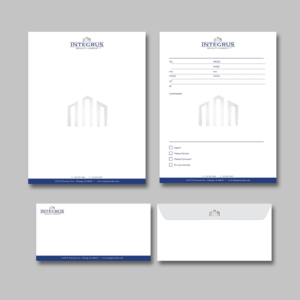 Stationery Design by kousik for Integrus Realty Group LLC | Design: #10331119