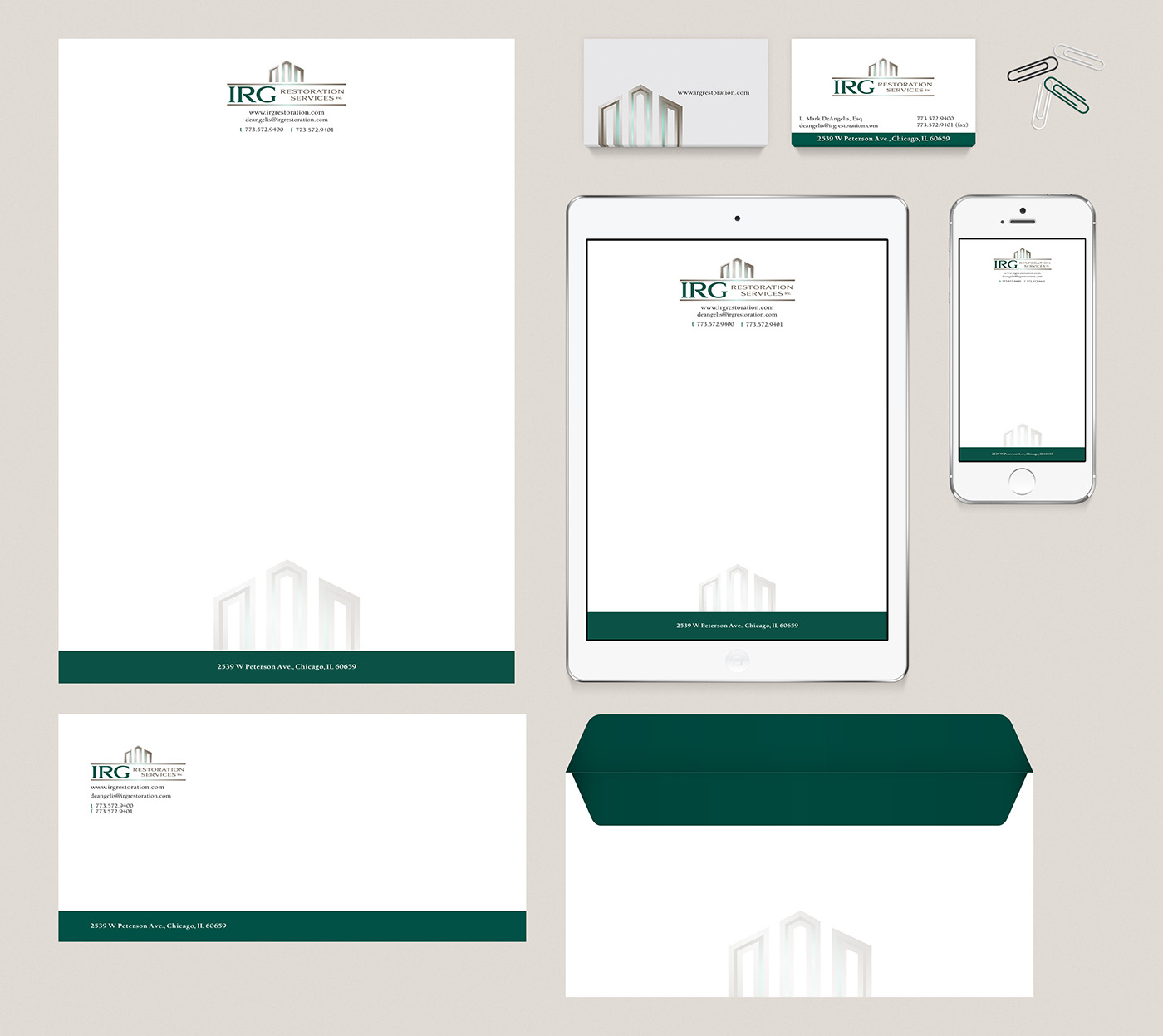 Stationery Design by Kian Ng for Integrus Realty Group LLC | Design #9933549
