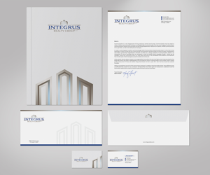 Stationery Design by logodentity for Integrus Realty Group LLC | Design: #10004862