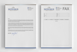 Stationery Design by logodentity for Integrus Realty Group LLC | Design: #10004865