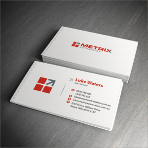 Business Card Design by Waqas Ahmed