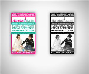 Newspaper Ad Design by neboica for Nannies+by+Noa | Design: #2140549