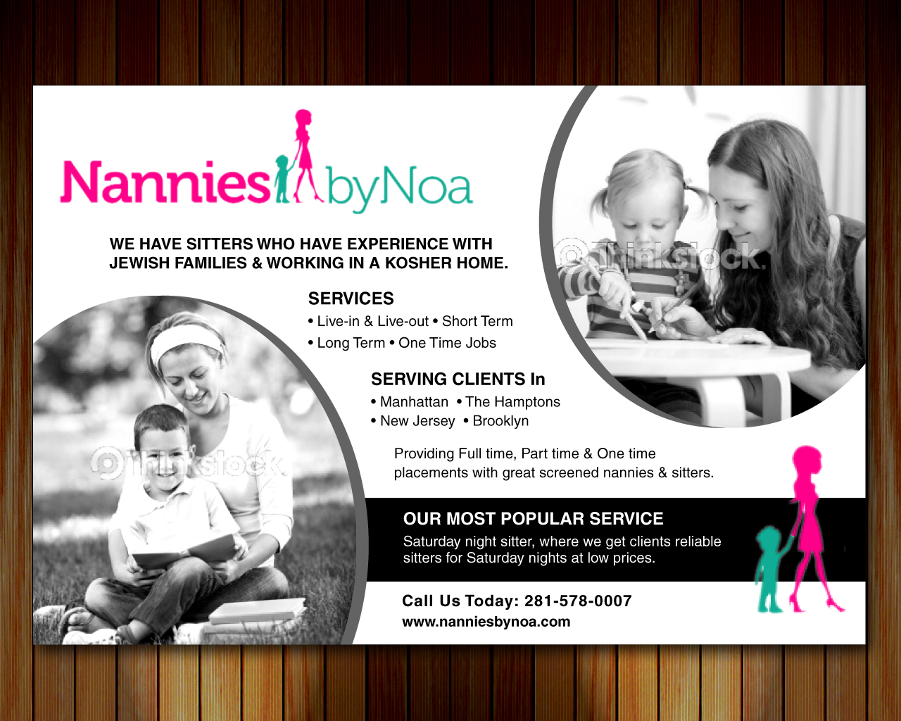 Newspaper Ad Design by Sbss for Nannies+by+Noa | Design #2193669