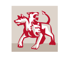 Cerberus illustration for display online | Design Illustration par patrimonio