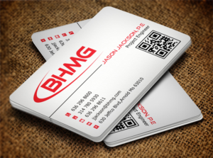 Business Card Design by Pixi Dust for BHMG  | Design: #9950567