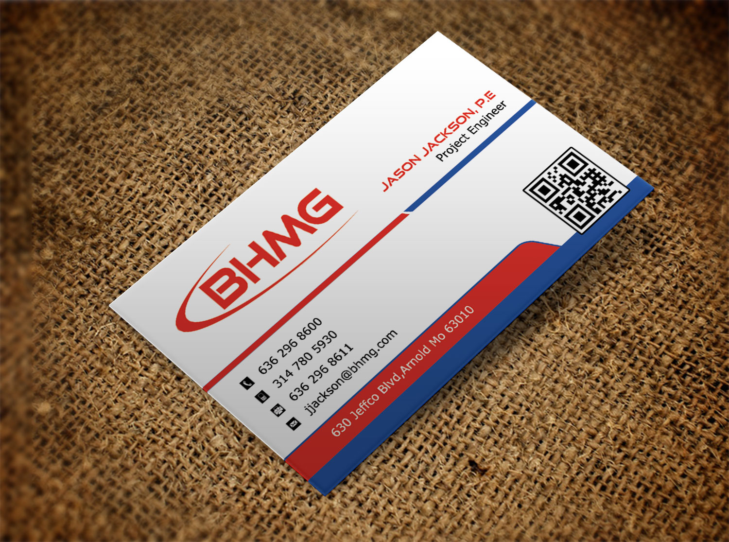 Business Card Design by Pixi Dust for BHMG  | Design #9950568