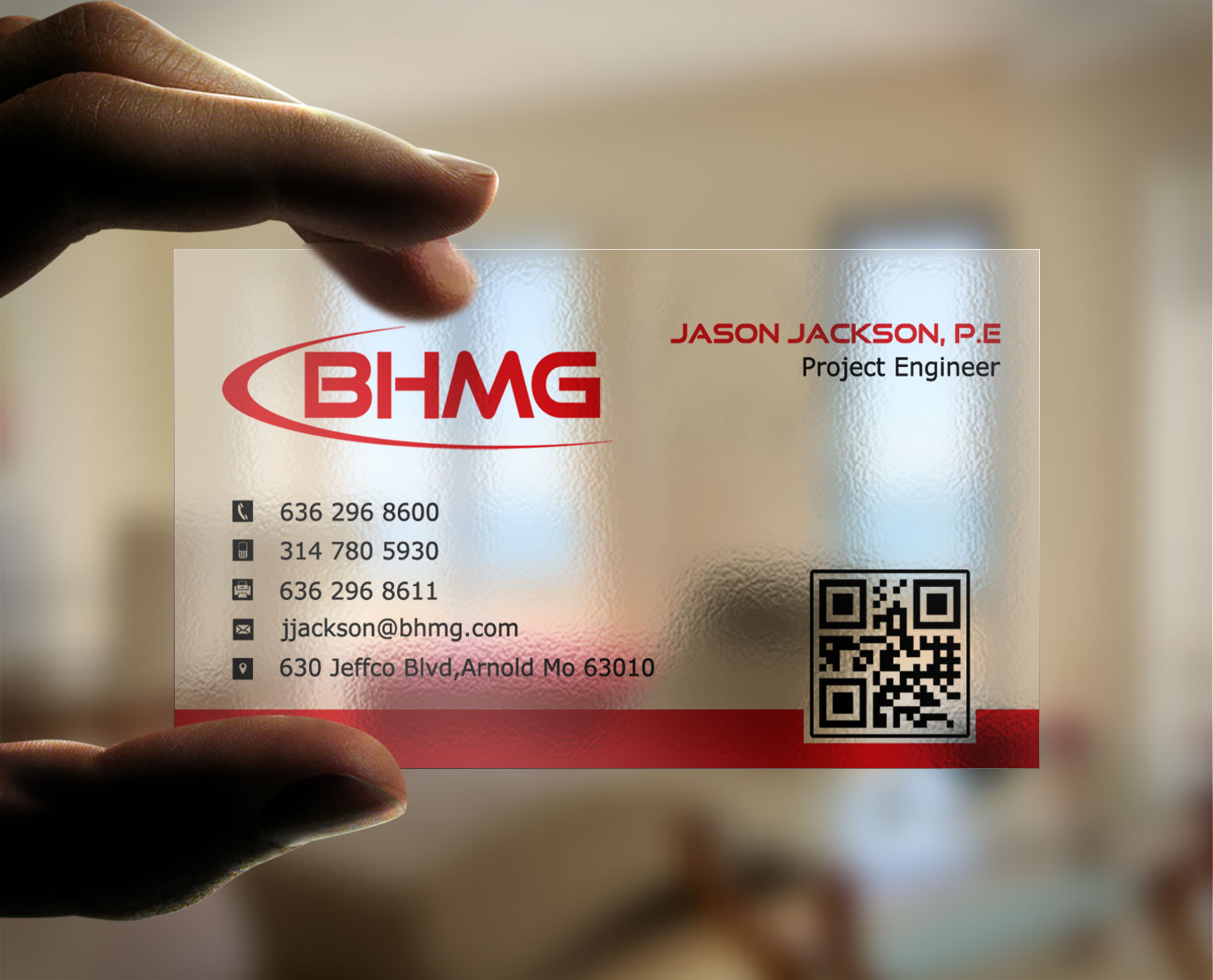 Design de Carte de Visite par Pixi Dust pour BHMG  | Design #9950569