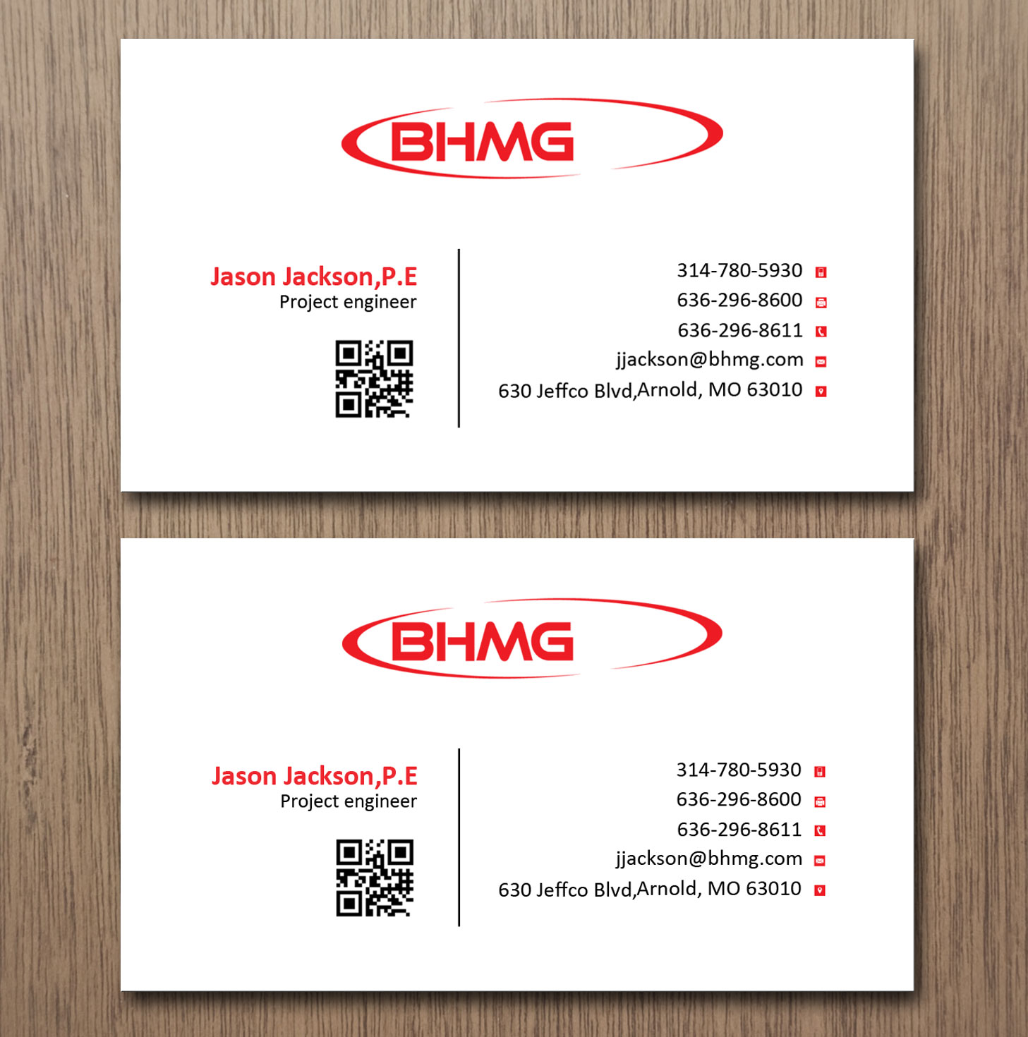 Business Card Design by Pixi Dust for BHMG  | Design #9950572