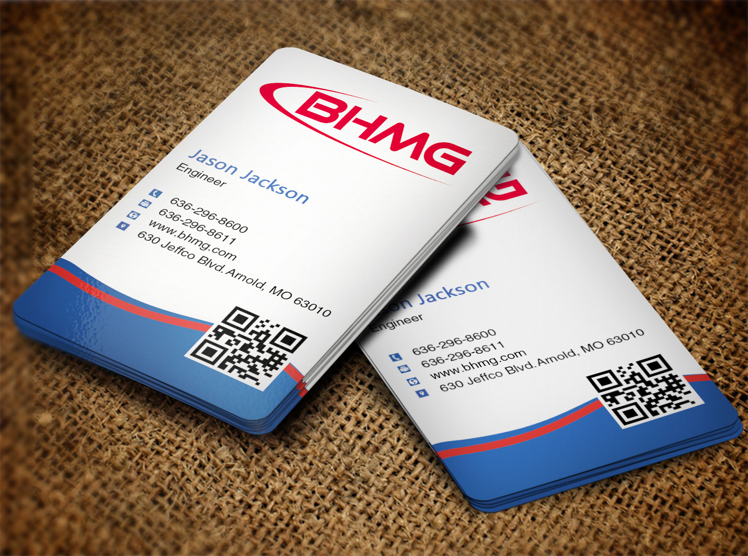 Business Card Design by Pixi Dust for BHMG  | Design #9950582