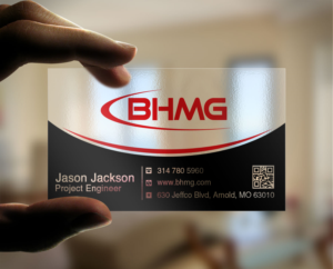 Business Card Design by Lanka Ama for BHMG  | Design: #9950514