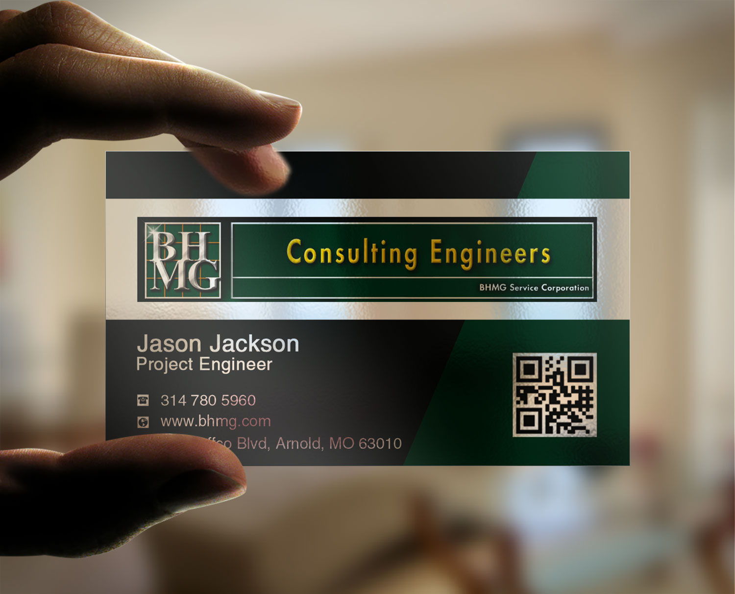 Business Card Design by Lanka Ama for BHMG  | Design #9950515