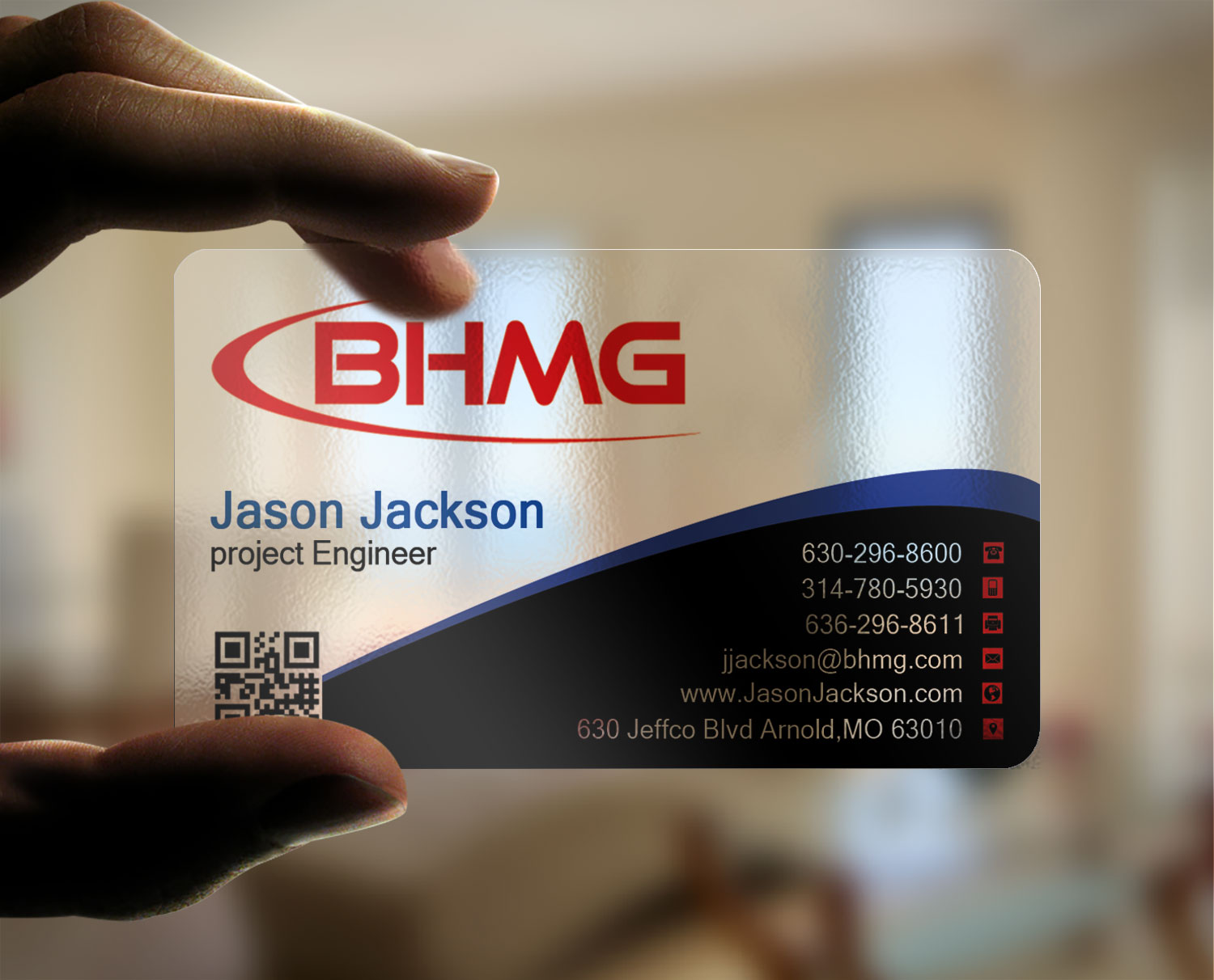 Business Card Design by Lanka Ama for BHMG  | Design #9950529