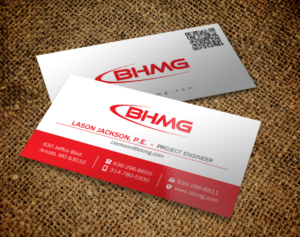 Business Card Design by Brand aid for BHMG  | Design: #9944856